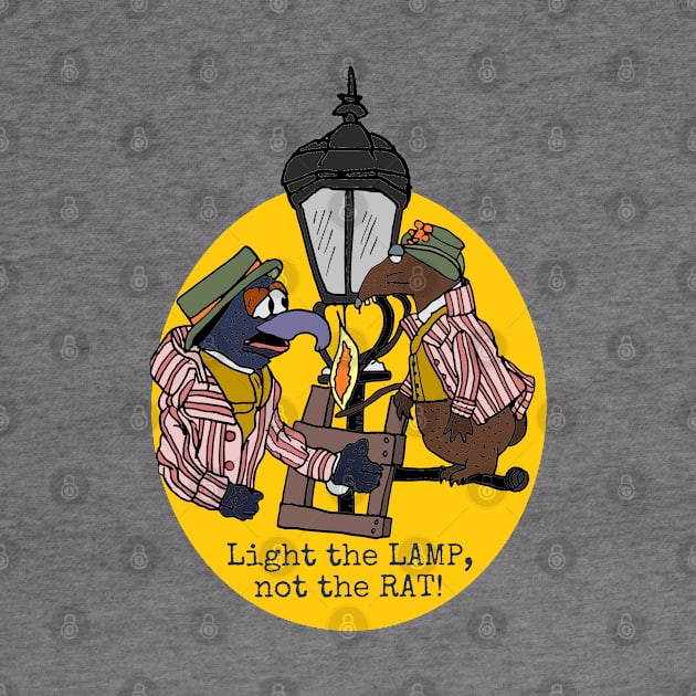 Muppet Christmas Carol - Light the lamp by JennyGreneIllustration